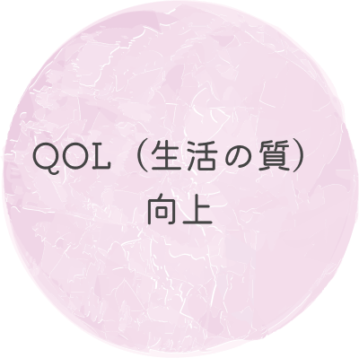 QOL（生活の質）向上